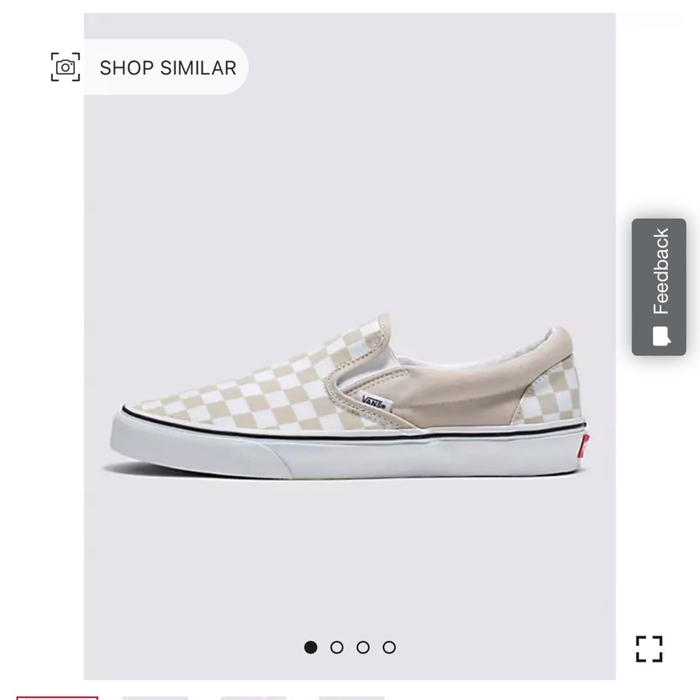 Vans - Classic Checkerboard Slip On